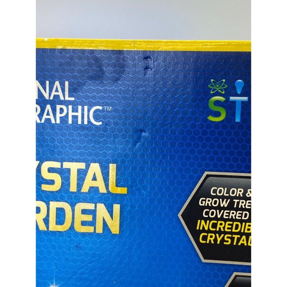 National Geographic Crystal Garden Kit - Includes Genuine Geode Specimen Crystal - Picture 2 of 7